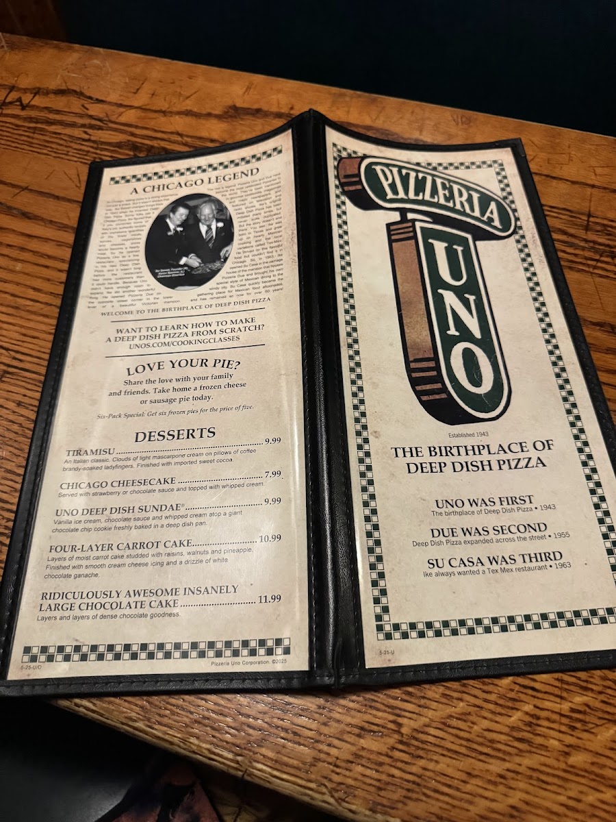 Menu Pizzeria Uno-8