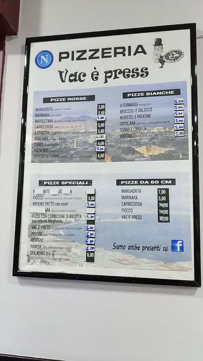 Menu Pizzeria Vac È Press-1