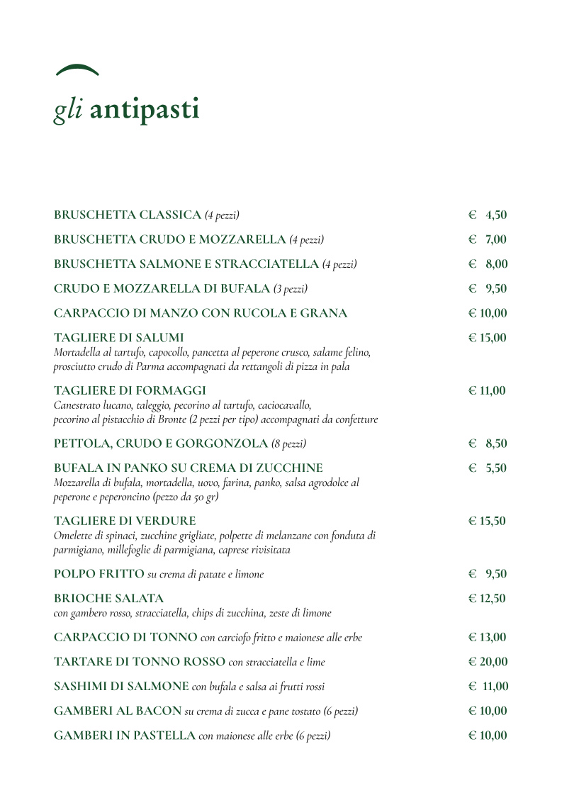 Menu Pizzeria Vecchio Ponte-1