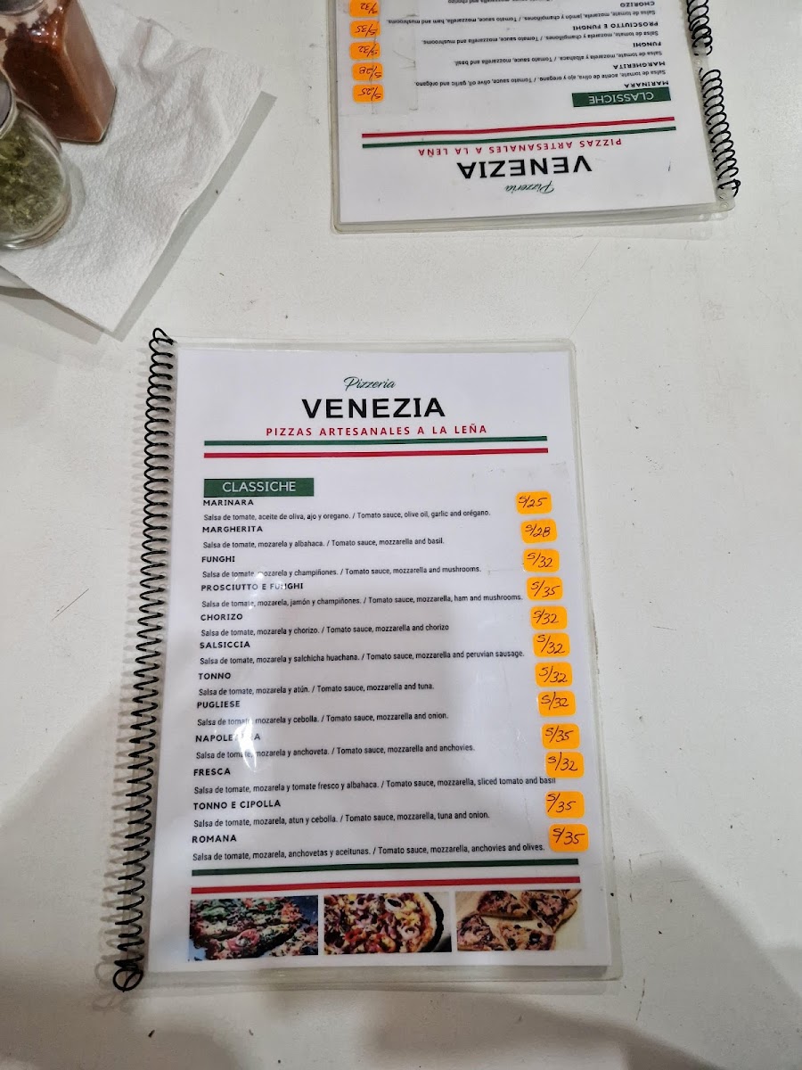Menu Pizzeria Venezia-2