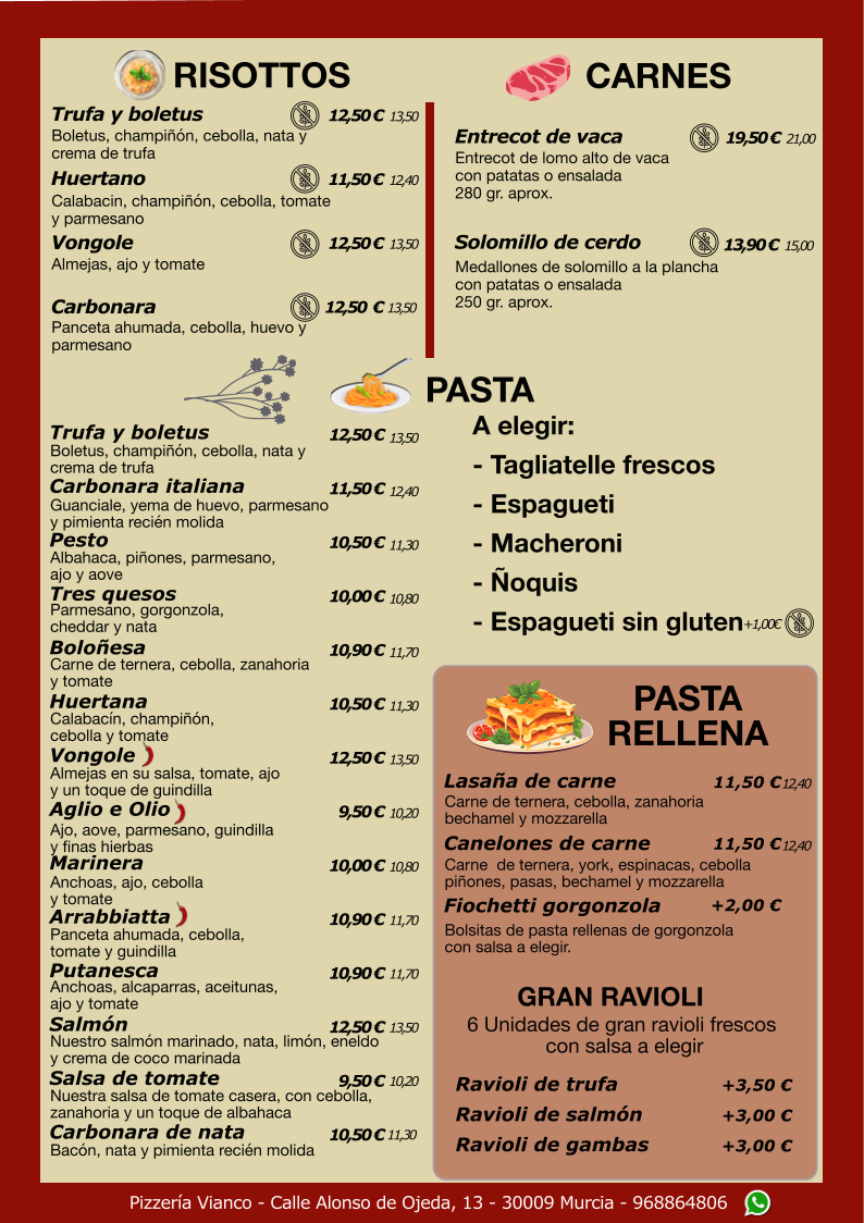Menu Pizzería Vianco-4