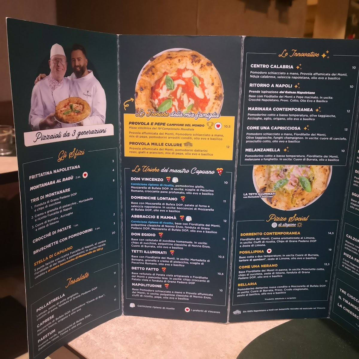 Menu Pizzeria Vincenzo Capuano Avellino-2