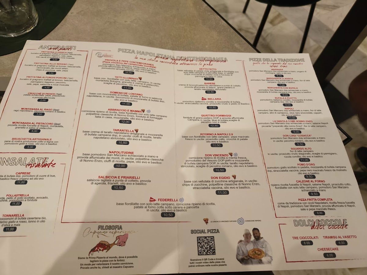 Menu Pizzeria Vincenzo Capuano Avellino-5