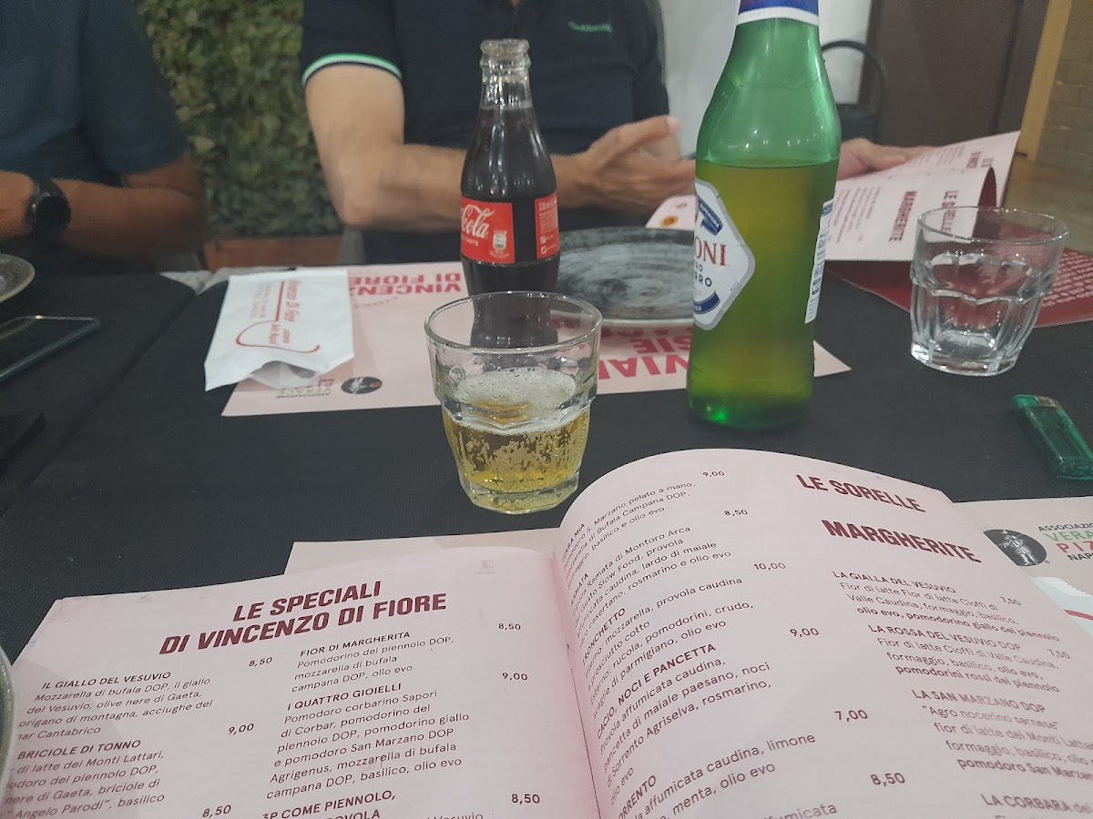 Menu Pizzeria Vincenzo Di Fiore-10
