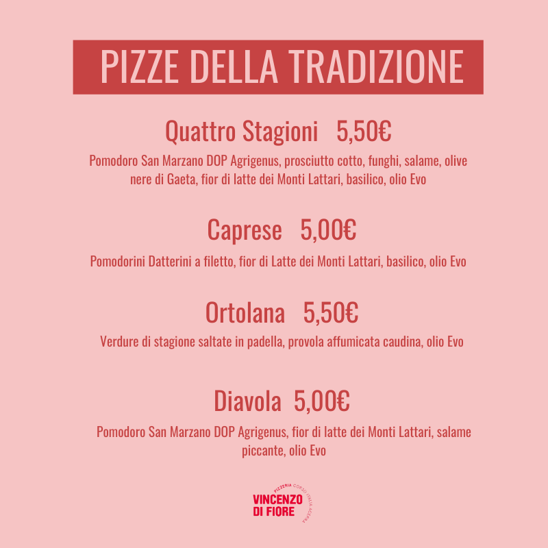 Menu Pizzeria Vincenzo Di Fiore-5