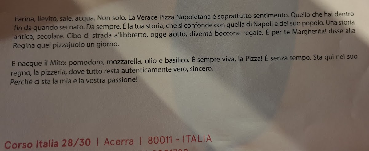 Menu Pizzeria Vincenzo Di Fiore-7