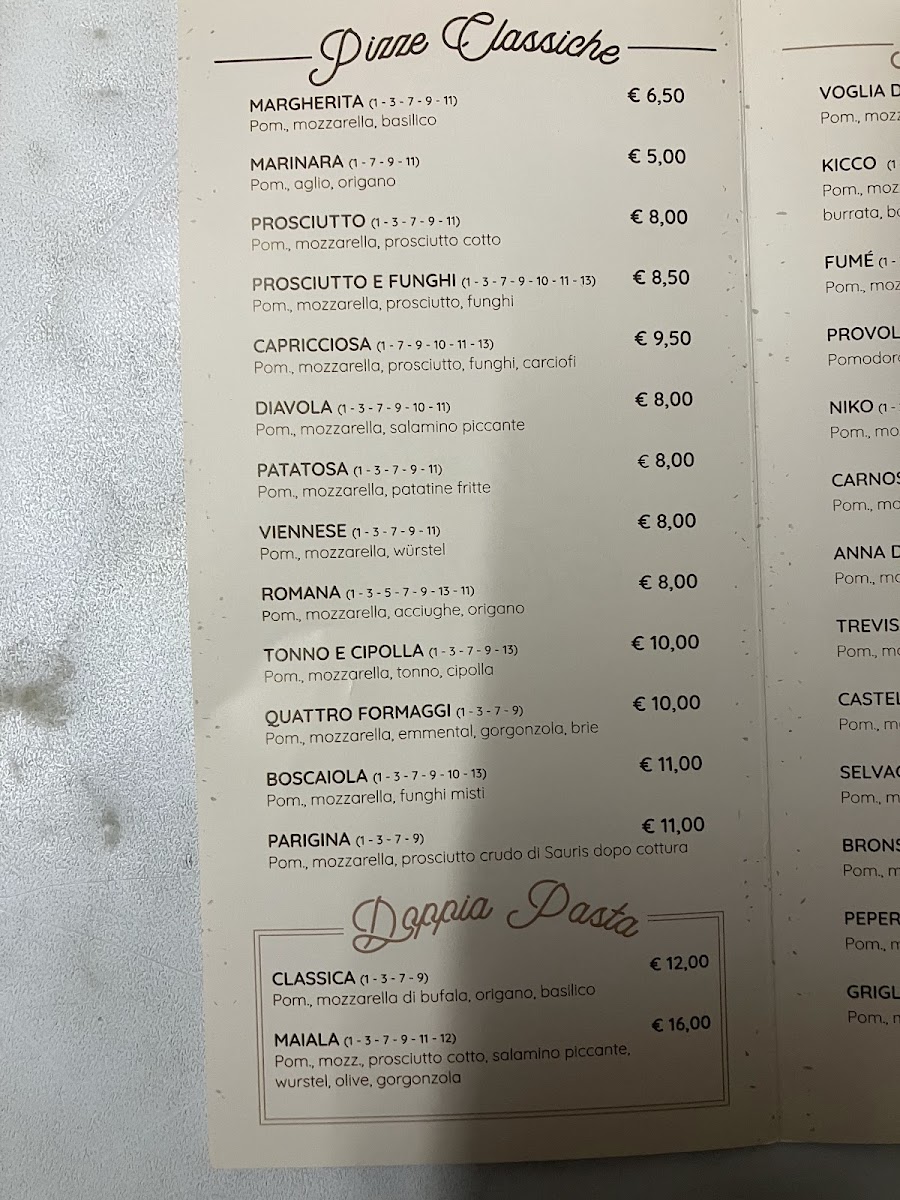 Menu Pizzeria Voglia Di-2
