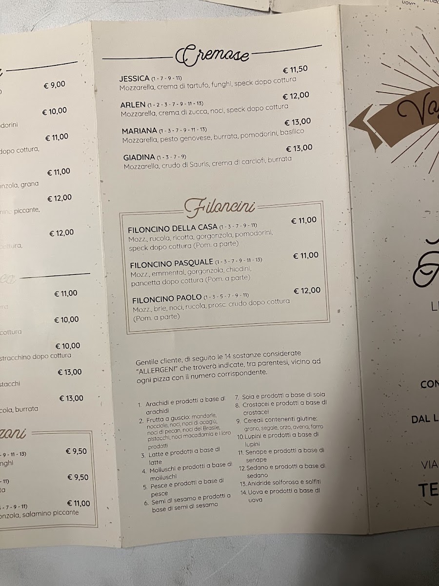 Menu Pizzeria Voglia Di-5
