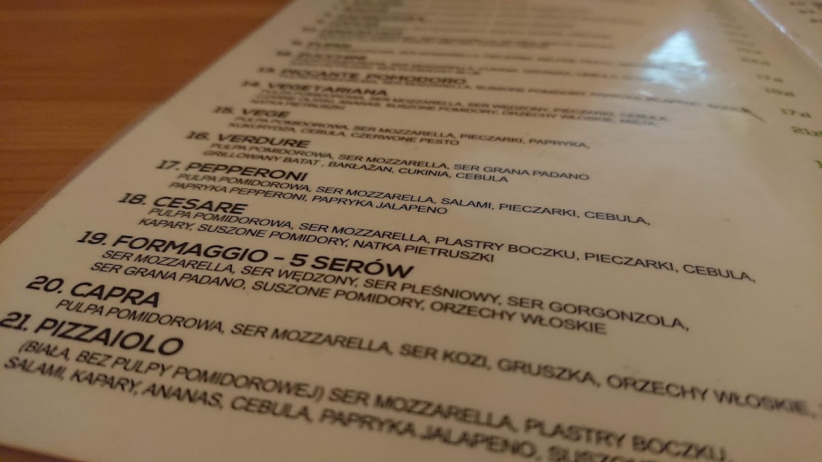 Menu Pizzeria Warmia Italia-7