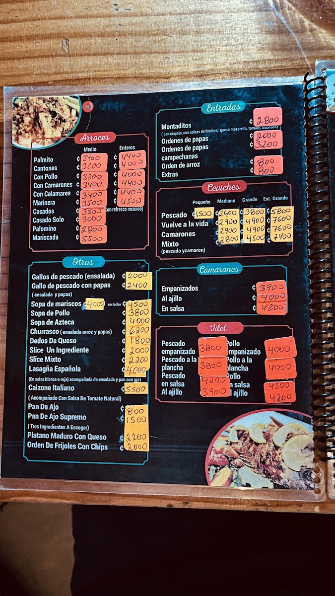 Menu Pizzería Y Marisquería La Italiana-7