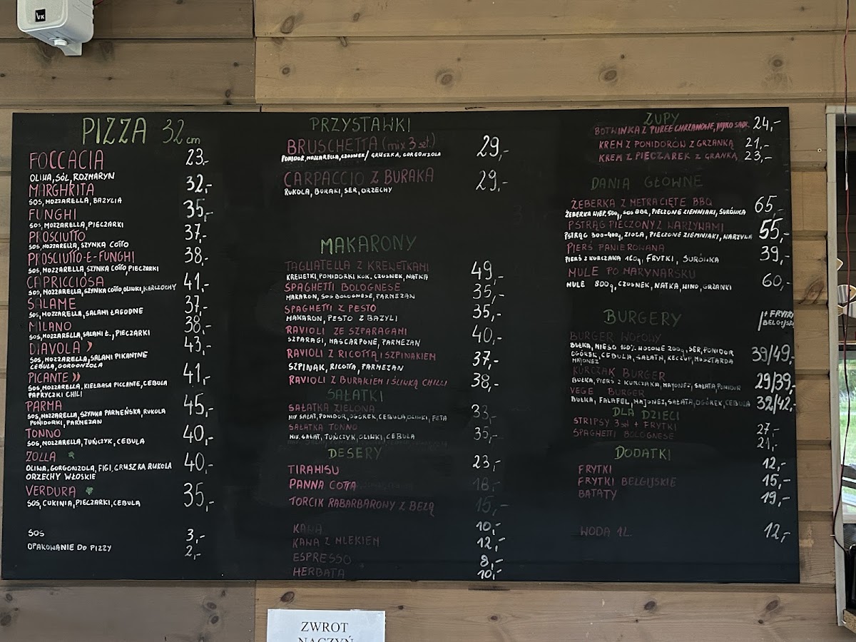 Menu Pizzeria Zatoka Smaków-1