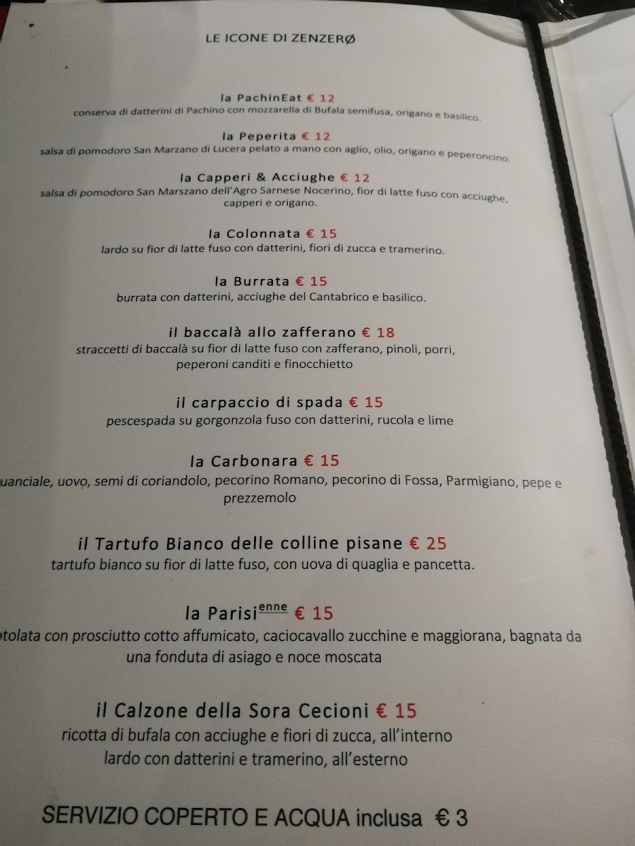 Menu Pizzeria Zenzero-9