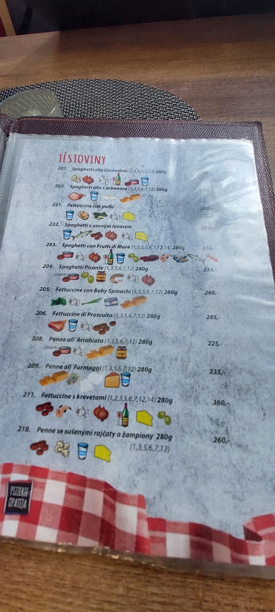 Menu Pizzerie Opatija-10