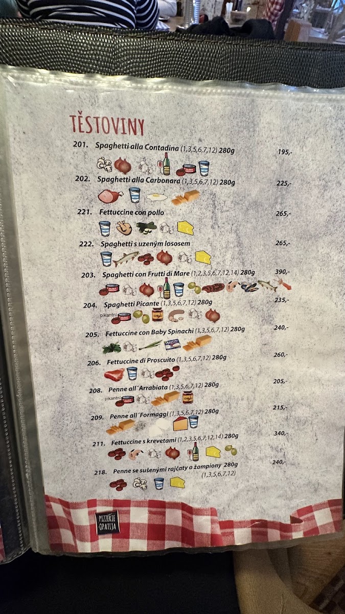 Menu Pizzerie Opatija-5