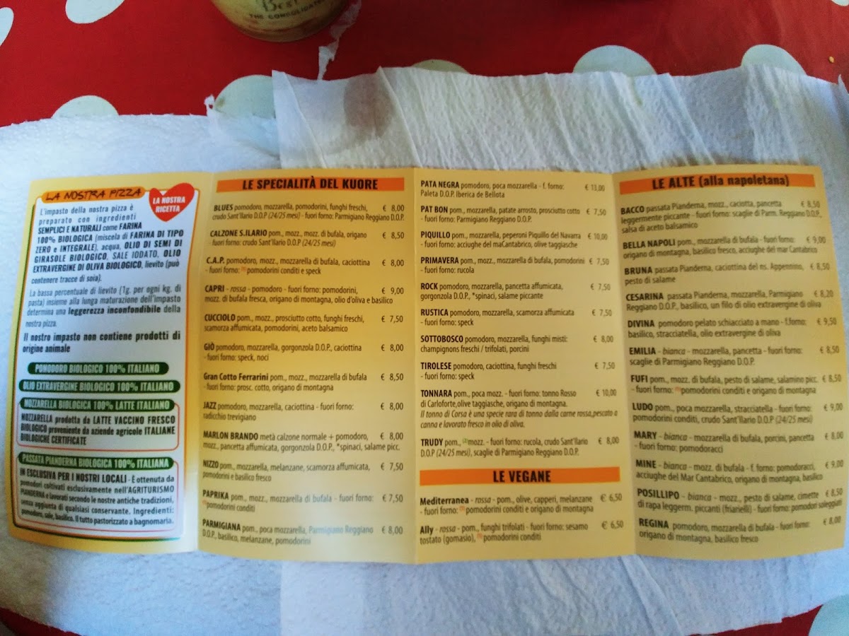 Menu Pizzikotto - Pizzeria & Lifferia - Parma Torelli-10