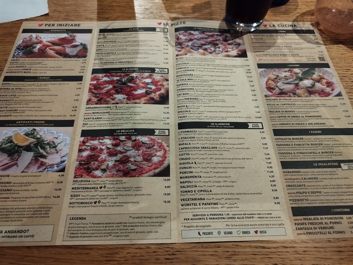 Menu Pizzikotto - Pizzeria & Lifferia - Parma Torelli-7