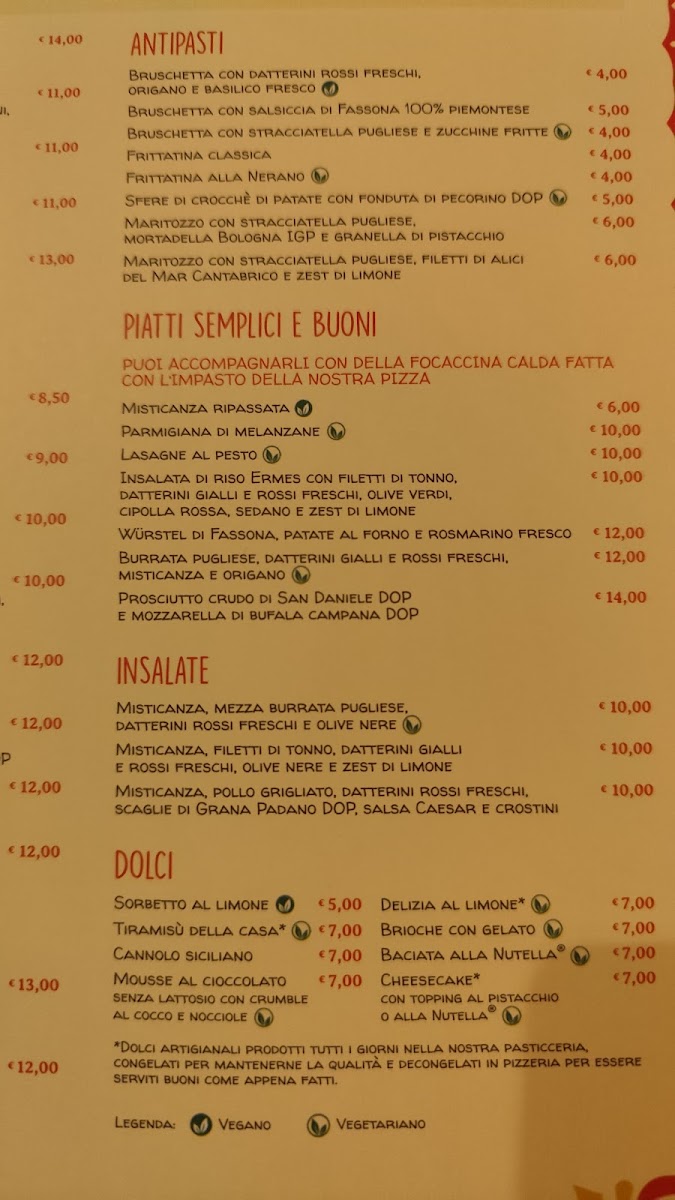 Menu Pizzium - Isola-10