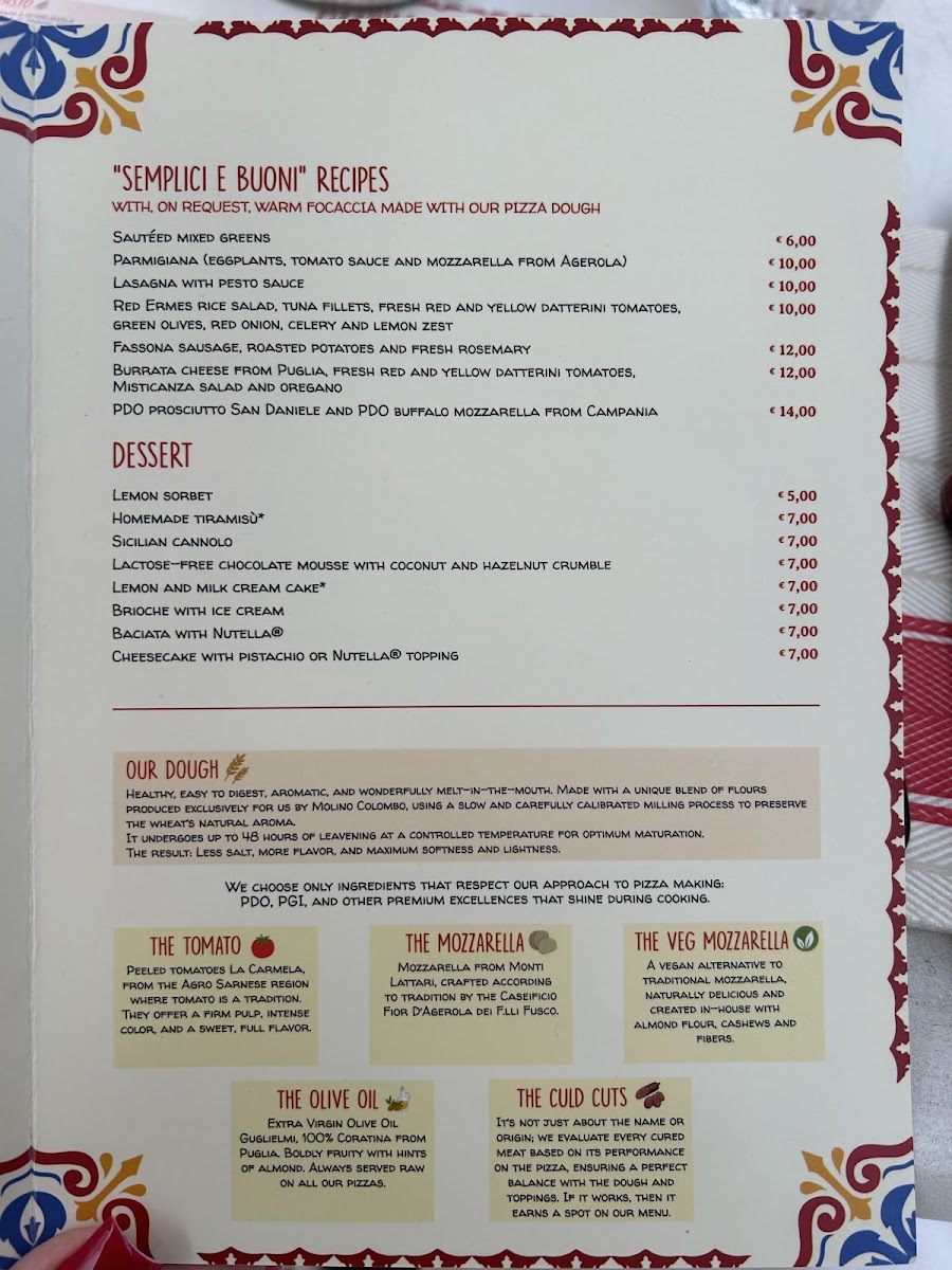 Menu Pizzium - Isola-5