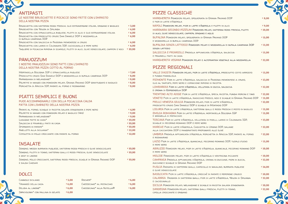 Menu Pizzium - La Spezia-1