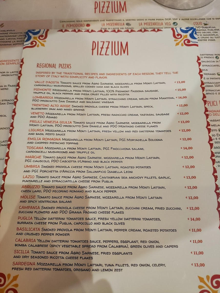 Menu Pizzium - La Spezia-10