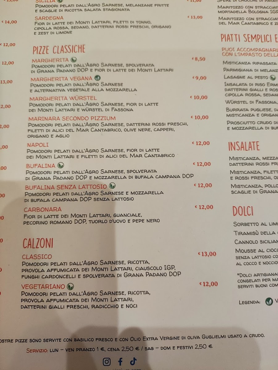 Menu Pizzium - La Spezia-4