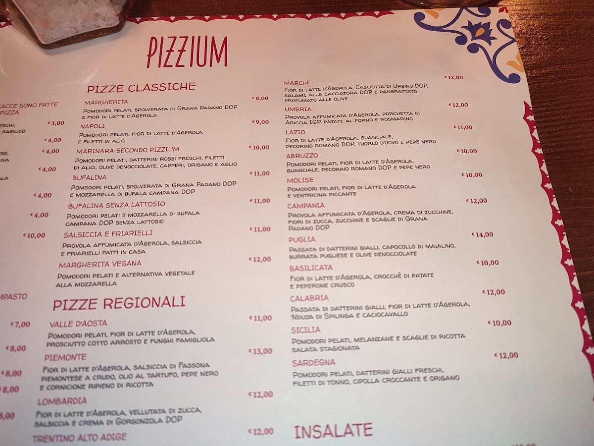 Menu Pizzium - La Spezia-6