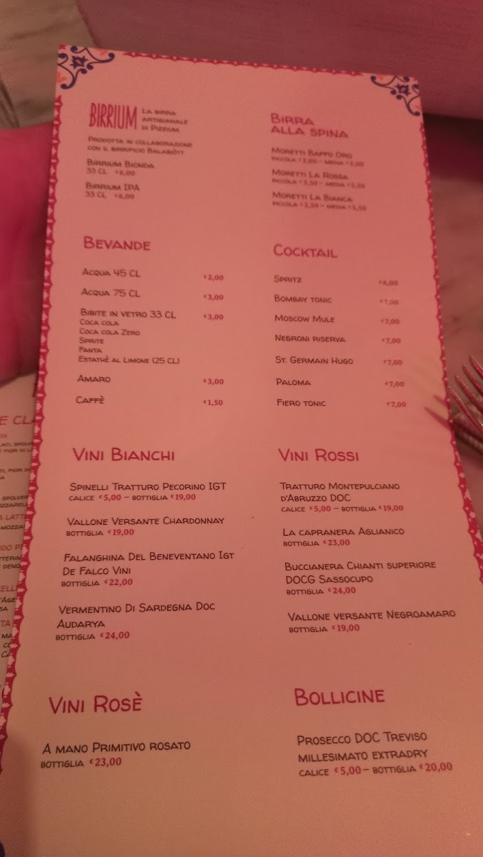 Menu Pizzium - Reggio Emilia-10