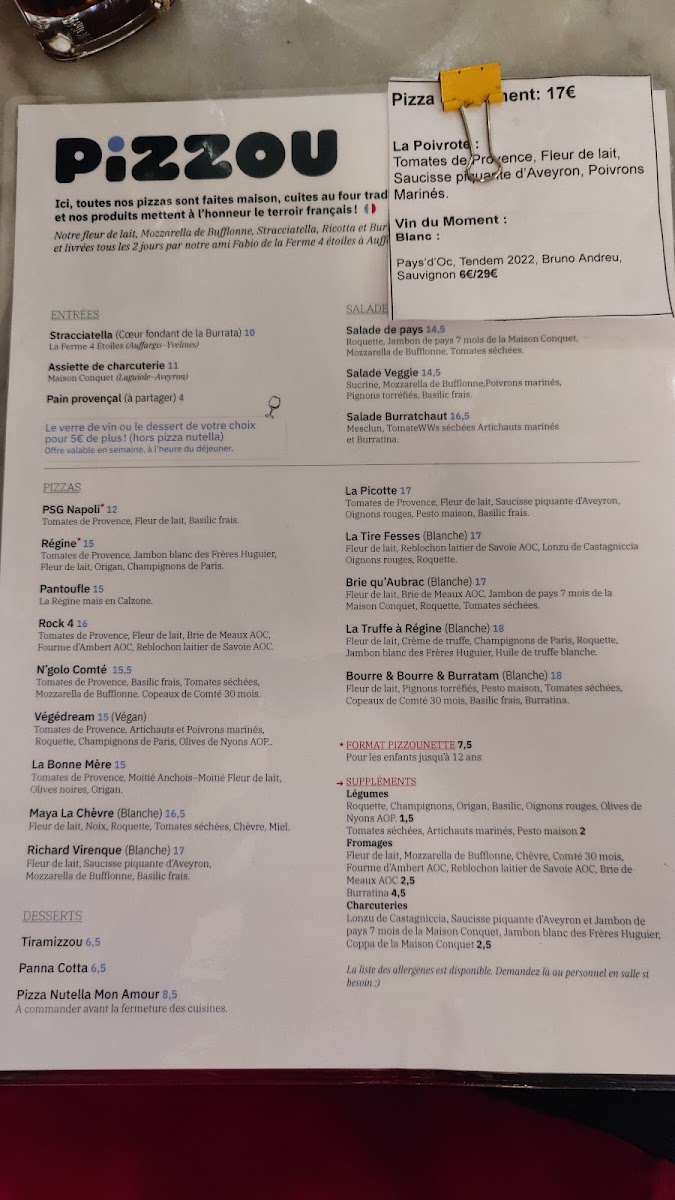Menu Pizzou Aligre-5