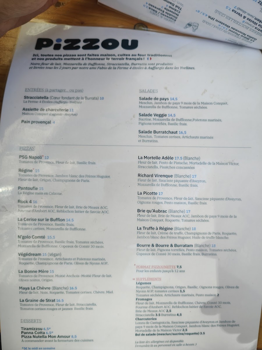 Menu Pizzou Aligre-9