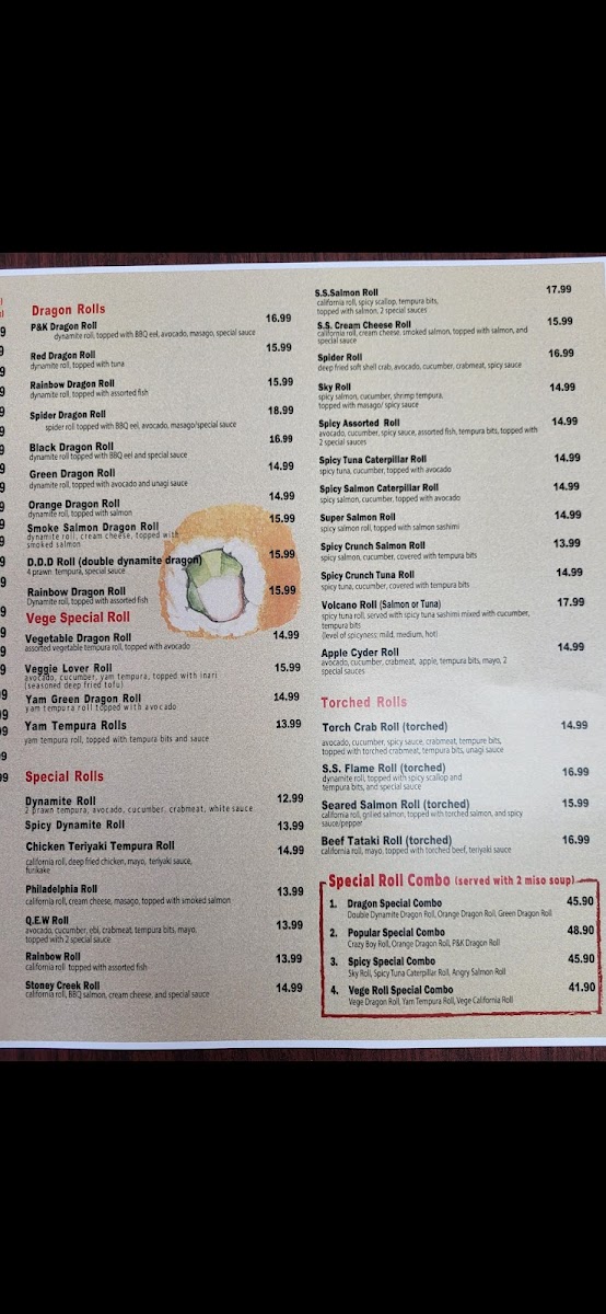 Menu P&k Sushi Restaurant-5