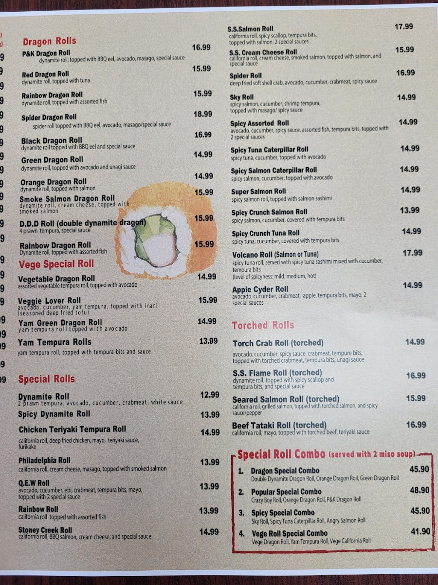 Menu P&k Sushi Restaurant-6