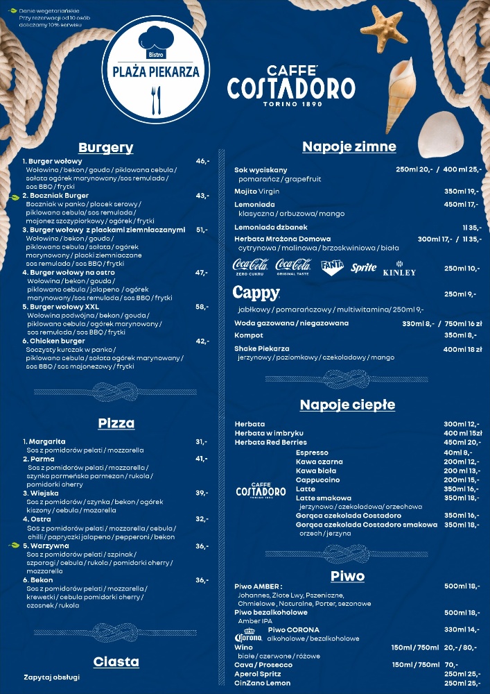 Menu Plaża Piekarza-2