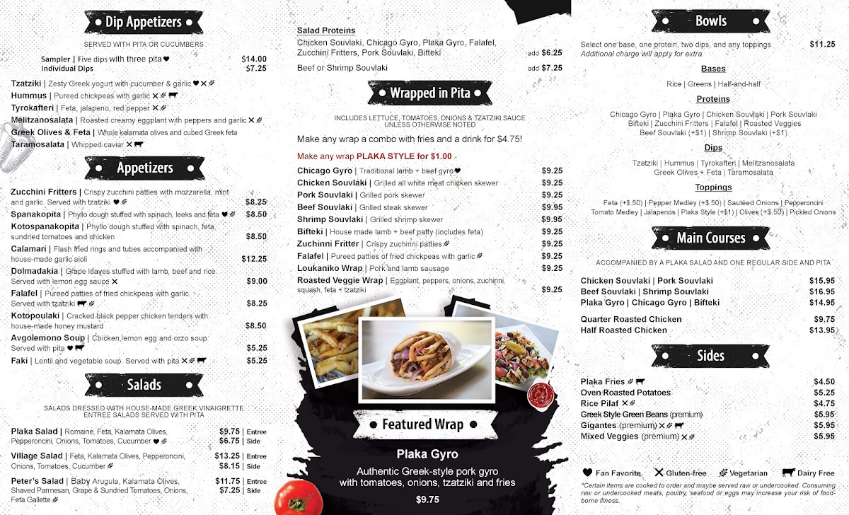 Menu Plaka Grill-1