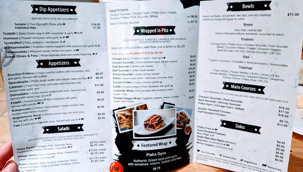 Menu Plaka Grill-8