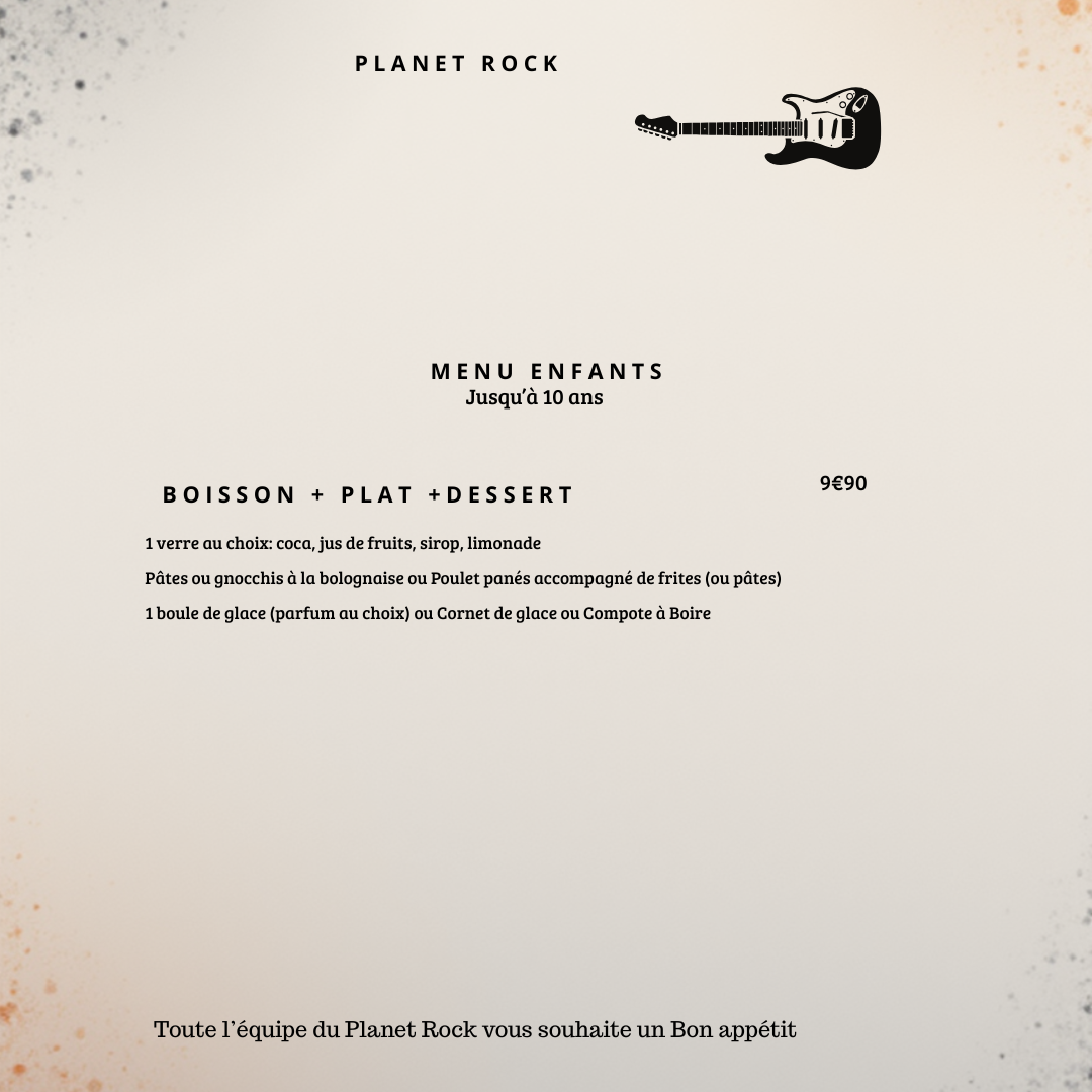 Menu Planet Rock-6