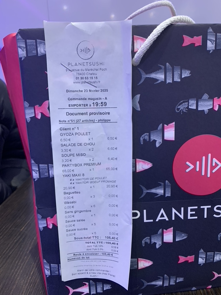Menu Planet Sushi Chatou-1