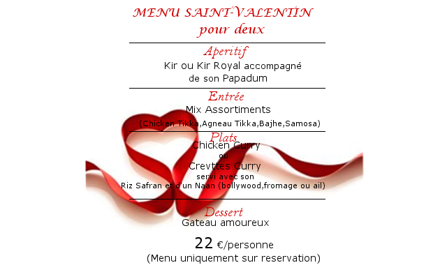 Menu Planète Bollywood-1