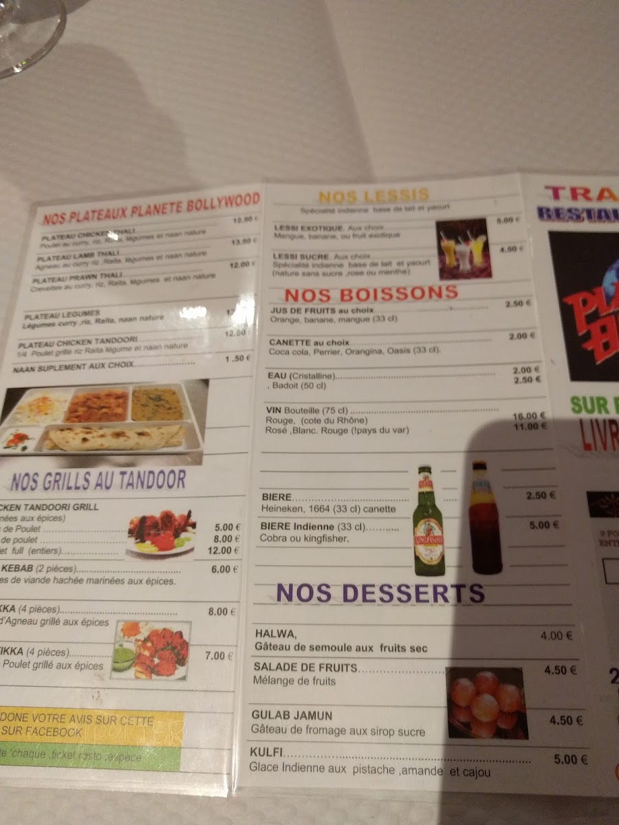 Menu Planète Bollywood-7