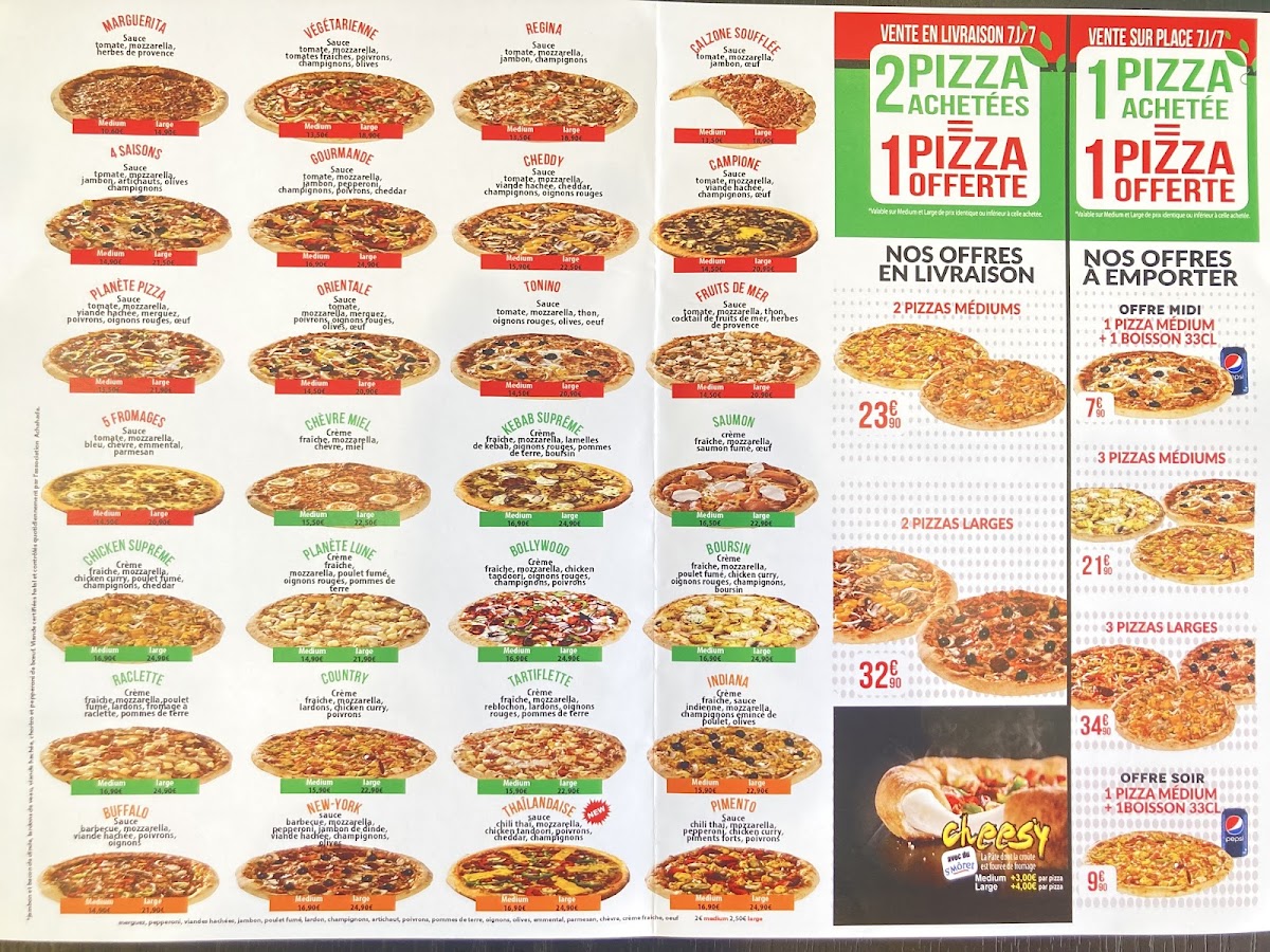 Menu Planète Pizza Stains (Achahada)-3