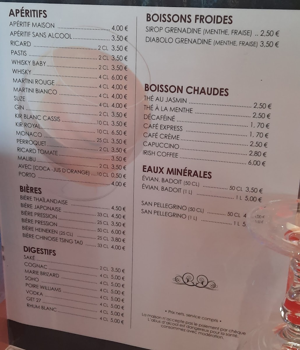 Menu Planète Wok Restaurant Asiatique Perigueux Boulazac-1