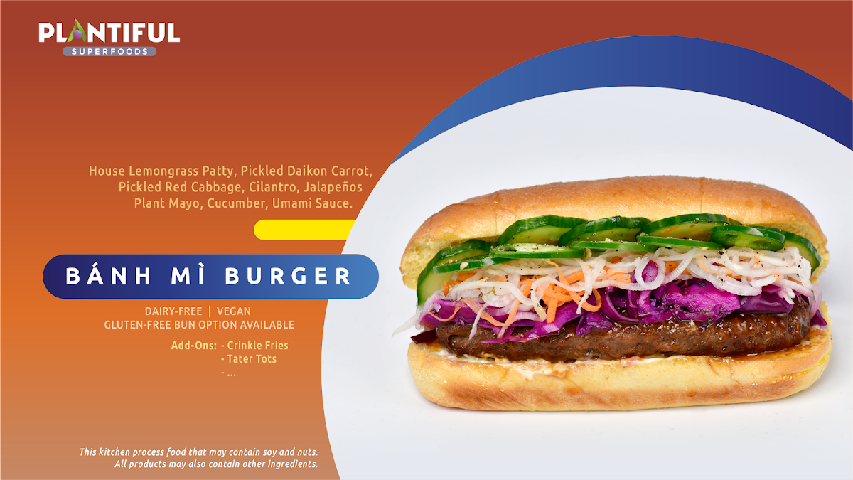 Menu Plantiful Slu-7