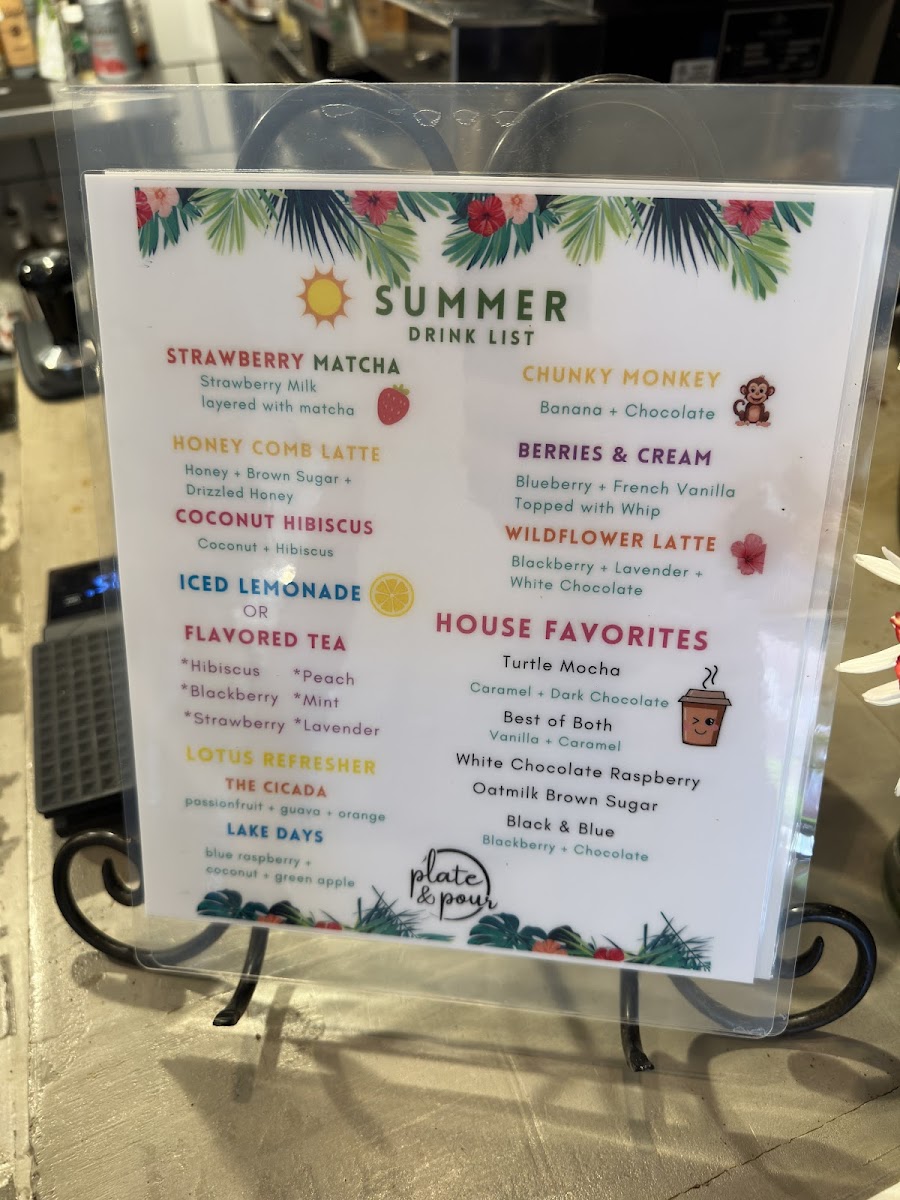Menu Plate And Pour-4