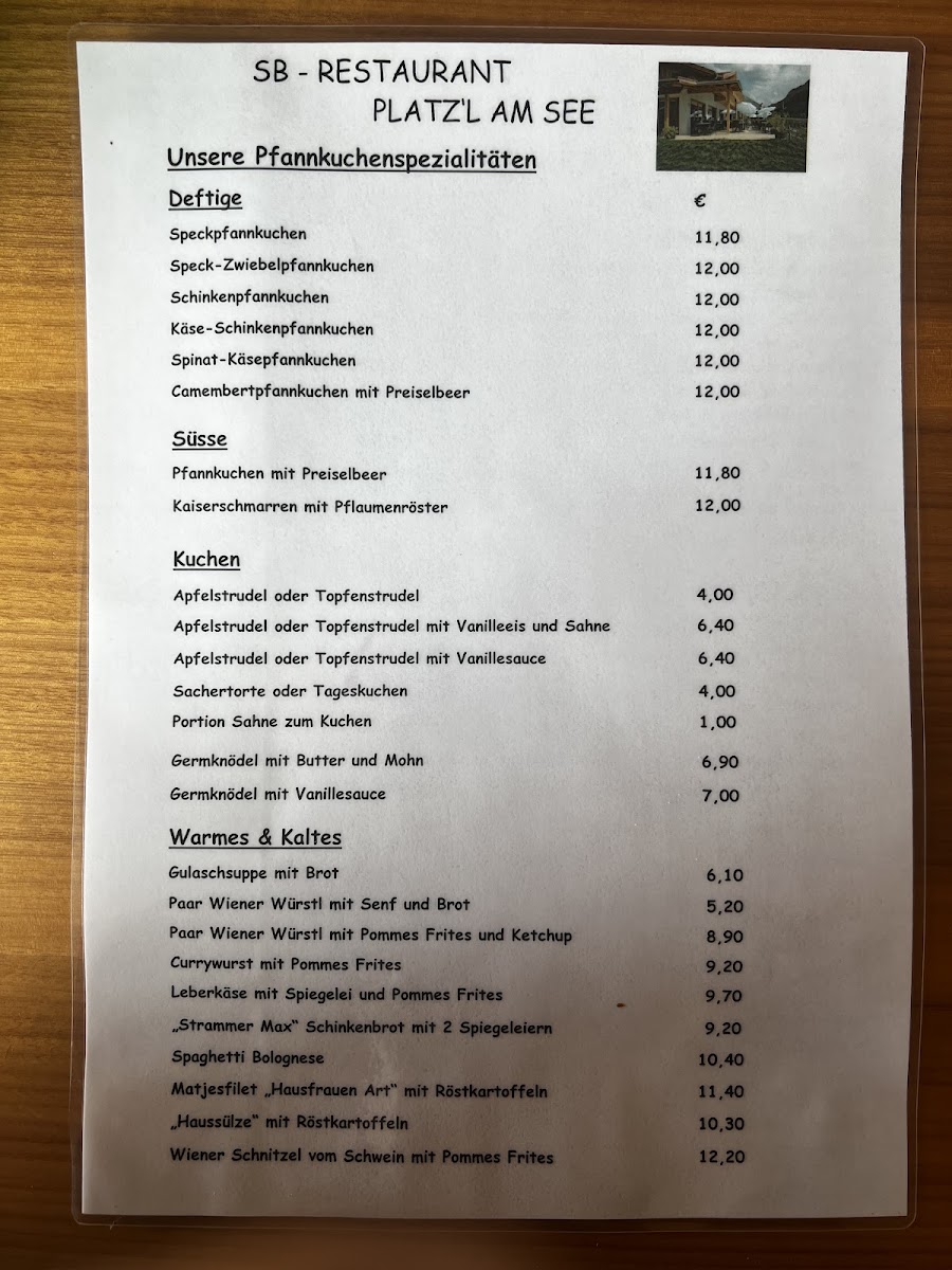 Menu Platz´l Am See-3