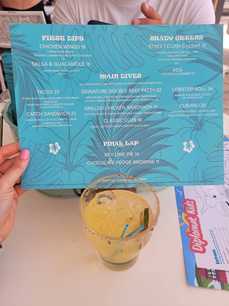 Menu Playa Beach Bar & Grill-6
