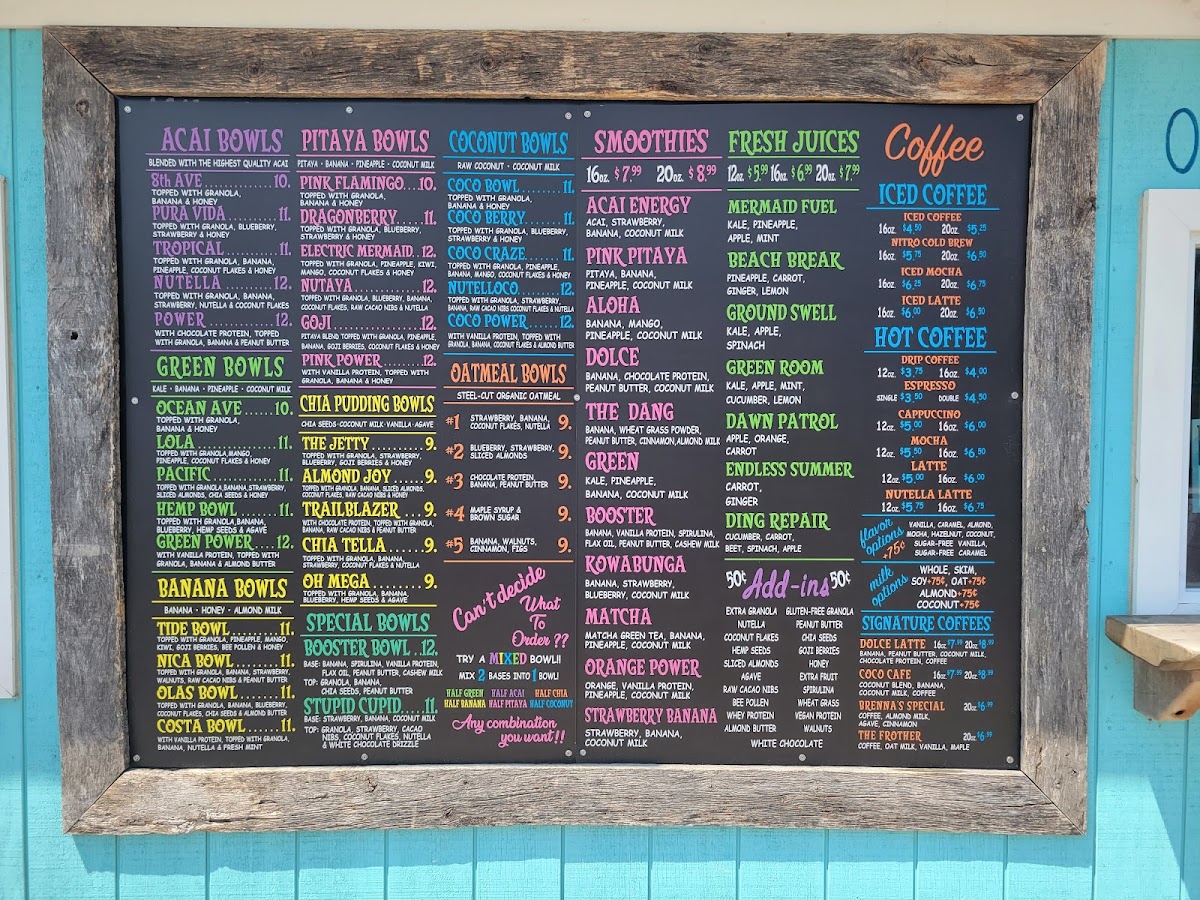 Menu Playa Bowls Point Pleasant Beach-3