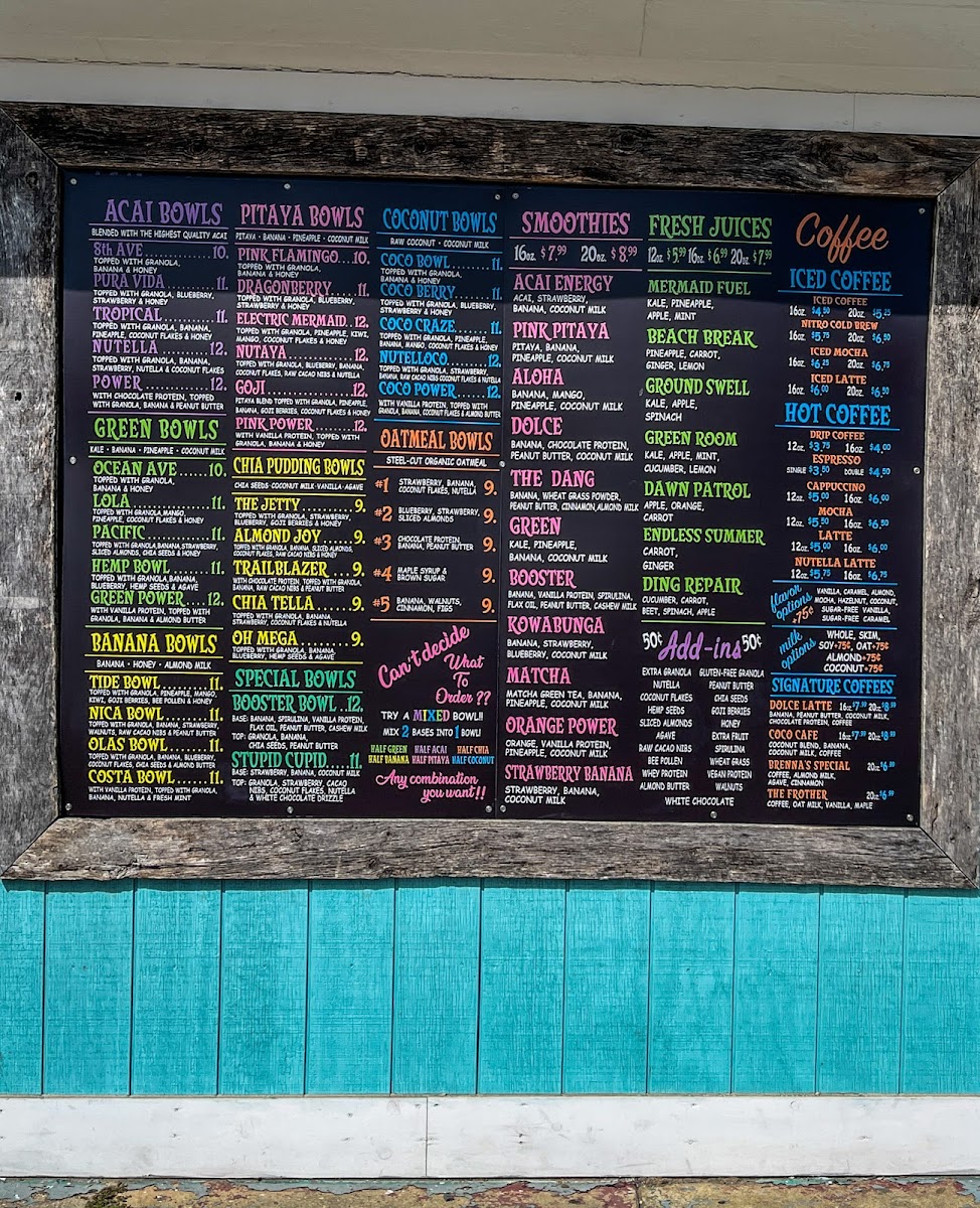 Menu Playa Bowls Point Pleasant Beach-4