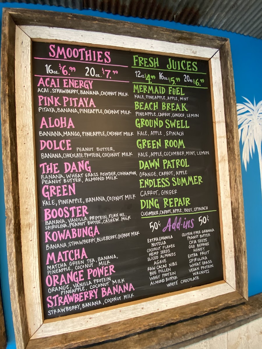 Menu Playa Bowls Point Pleasant Beach-5
