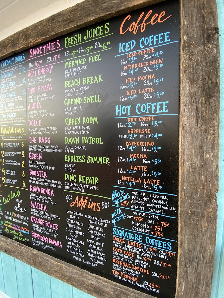 Menu Playa Bowls Point Pleasant Beach-8