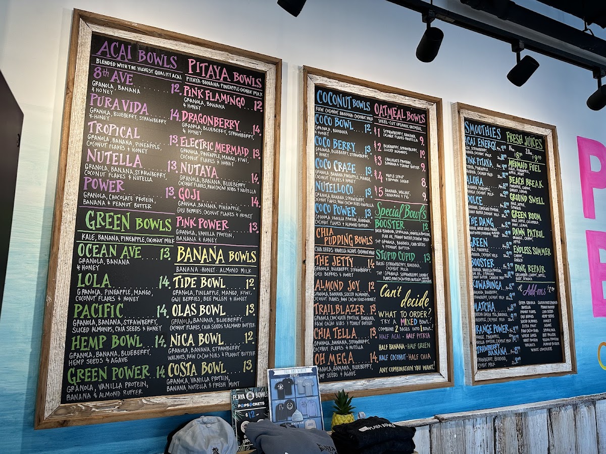 Playa Bowls Menu-3
