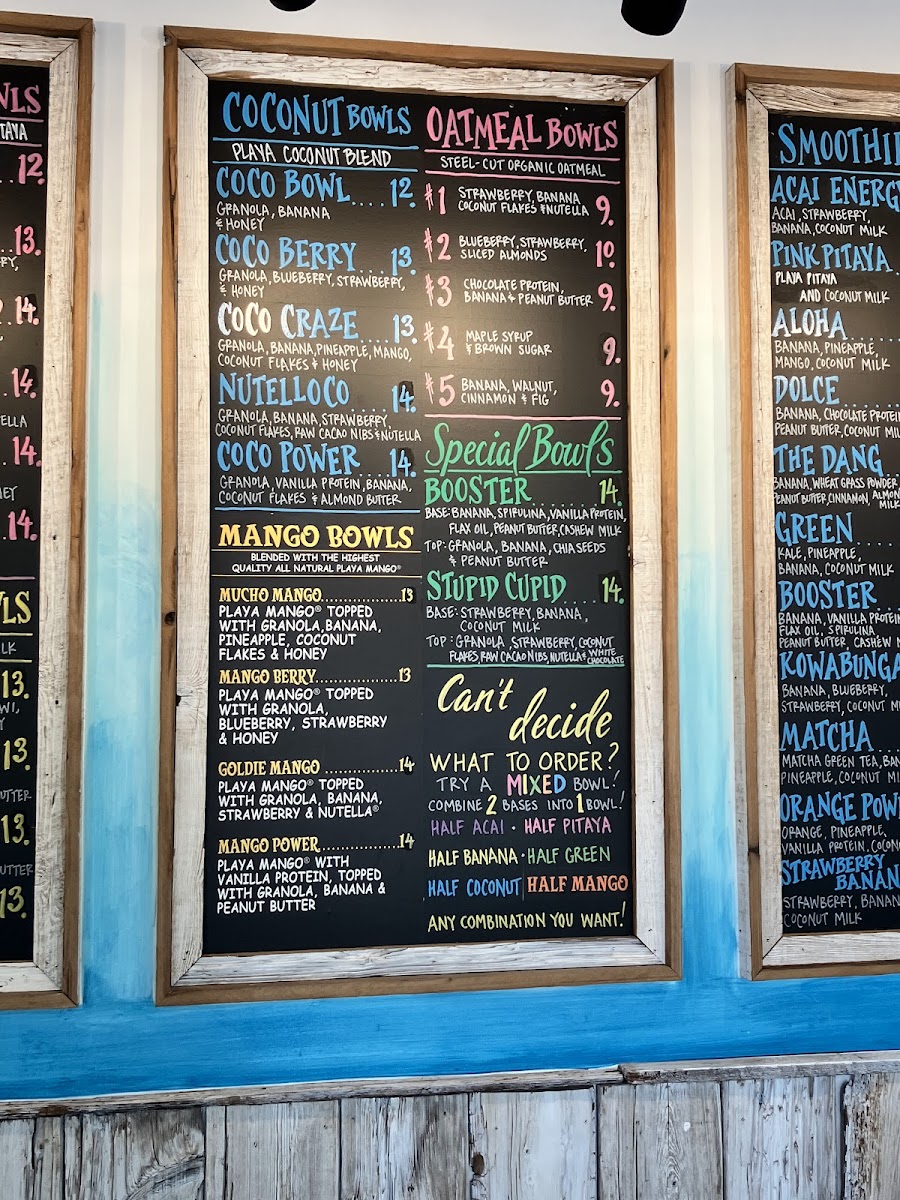 Playa Bowls Menu-4